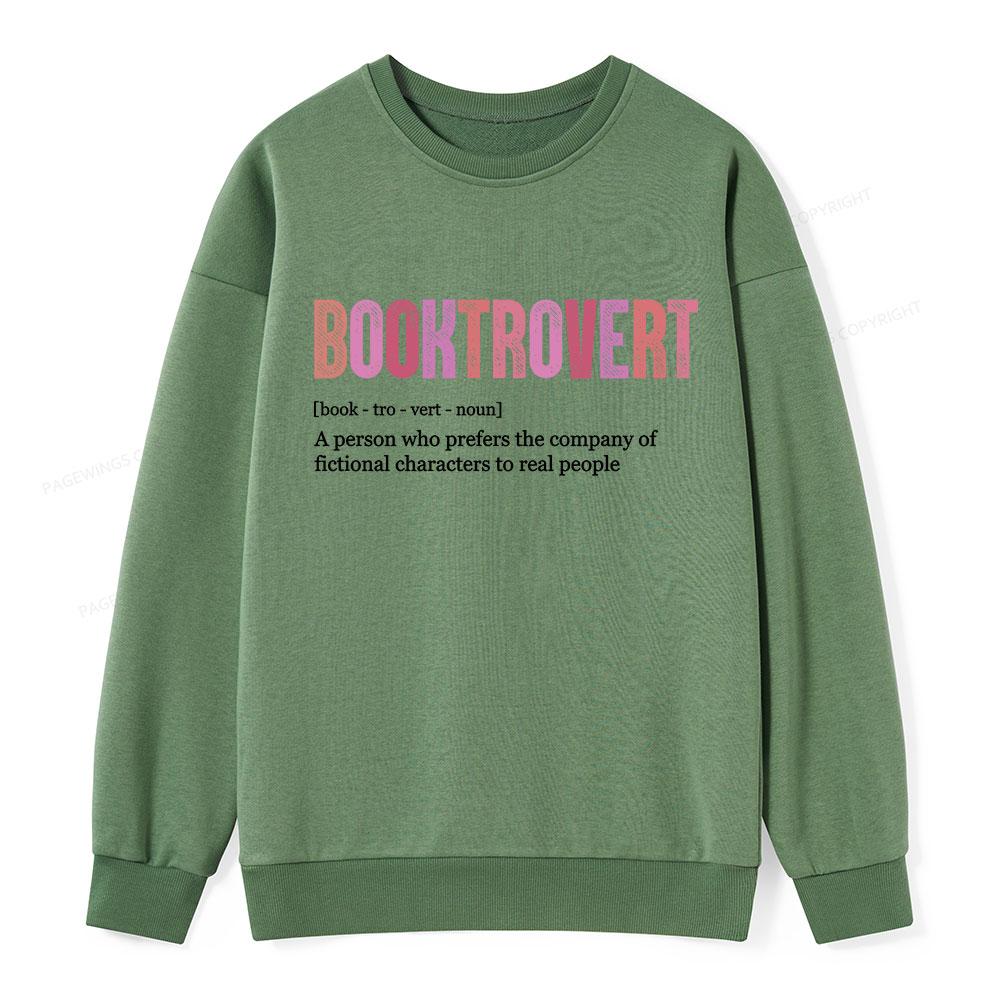 Pagewing Funny Book Lover Unisex Classic Sweatshirt