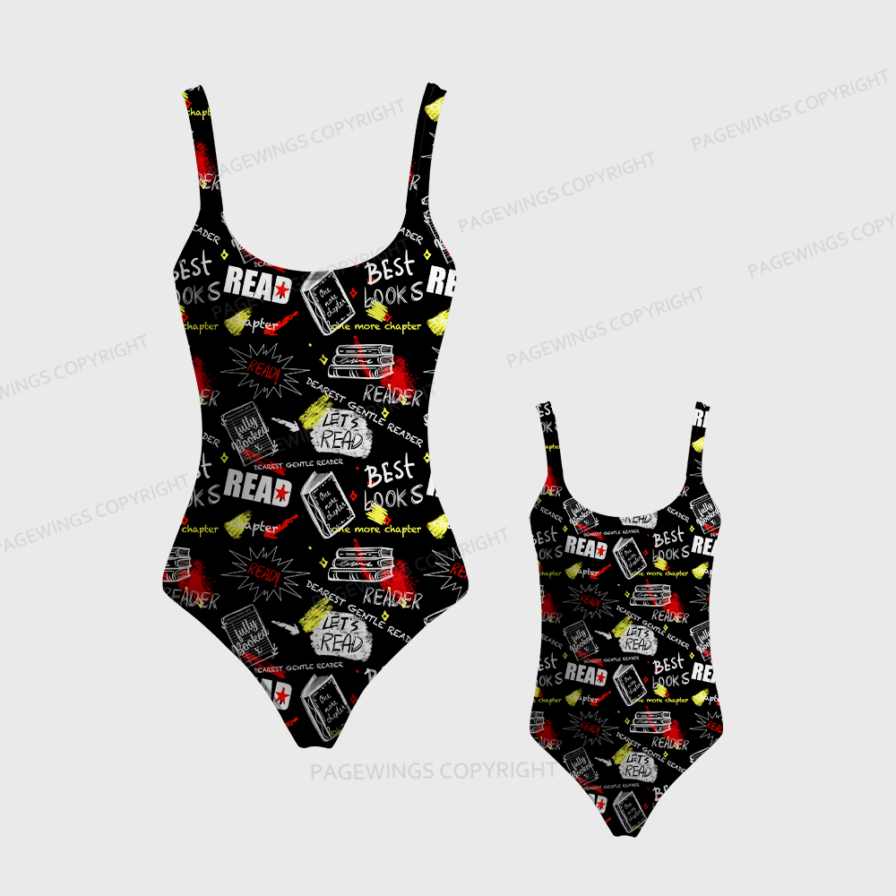 Pagewings Best Books One-Piece Swimsuit 
