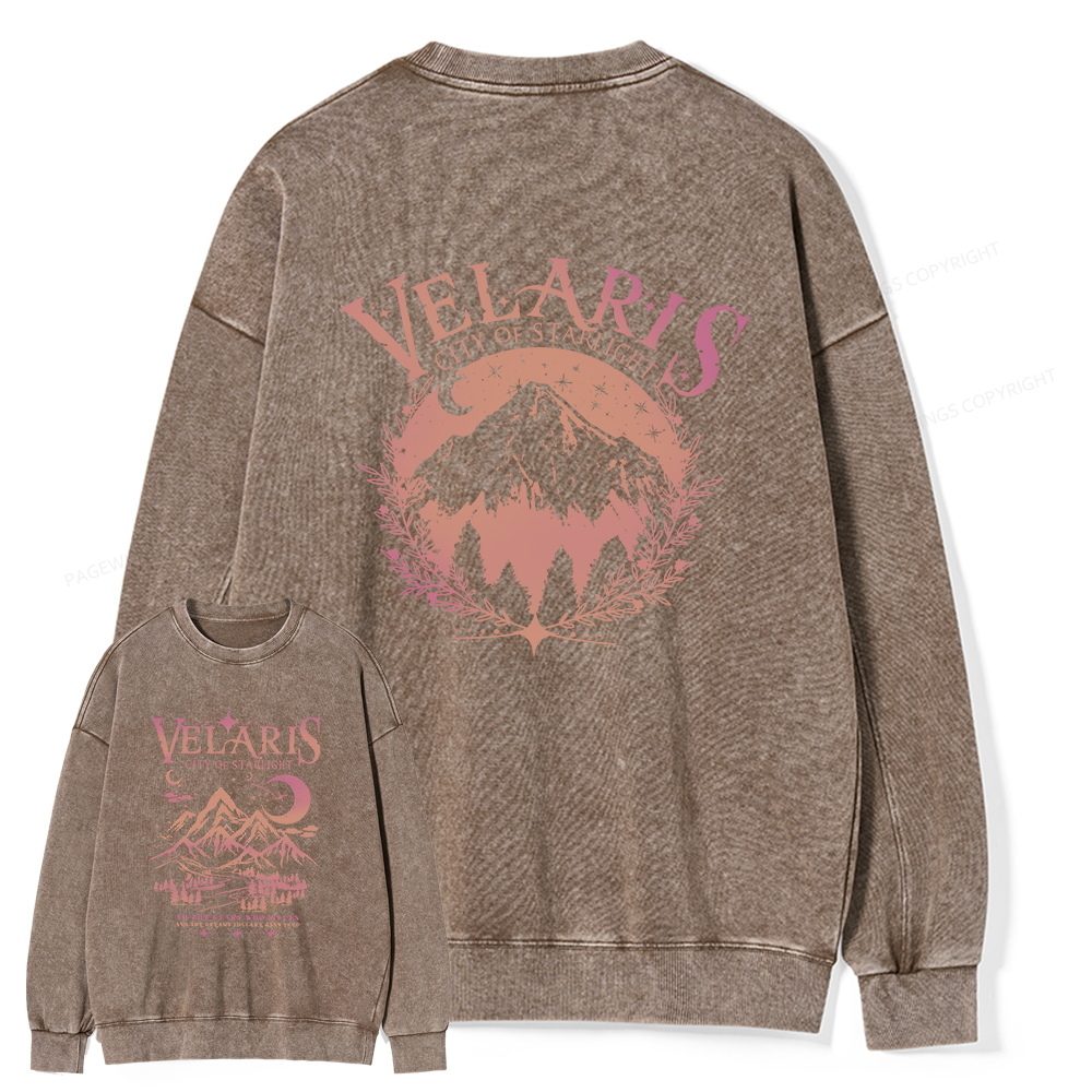 Pagewings Velaris Unisex Washed Sweatshirt