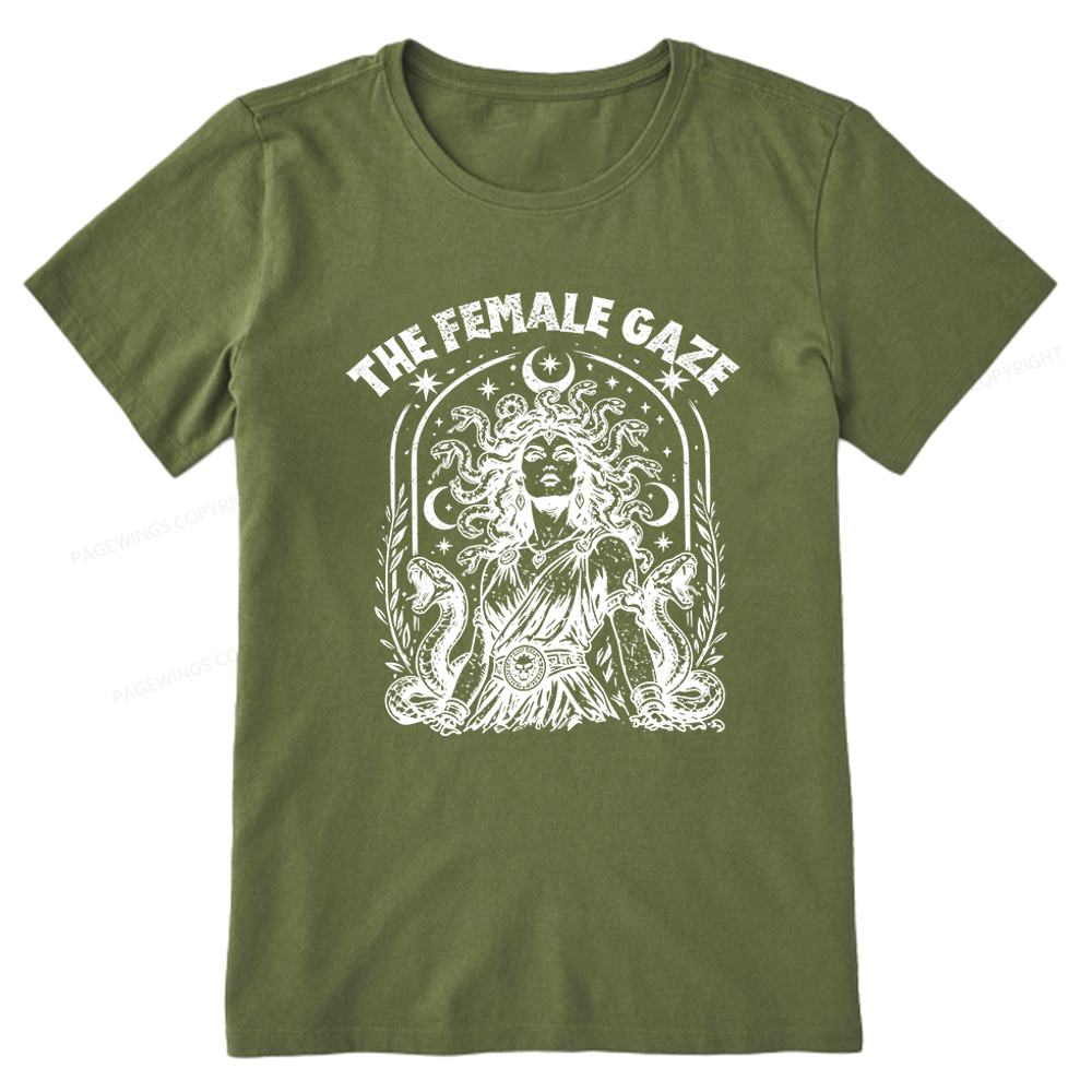 Pagewings Vintage Medusa Feminist Unisex Classic T-shirt