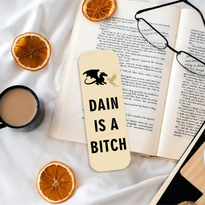 Pagewings Fourth Wing Dain Is A Bitch Bookmark