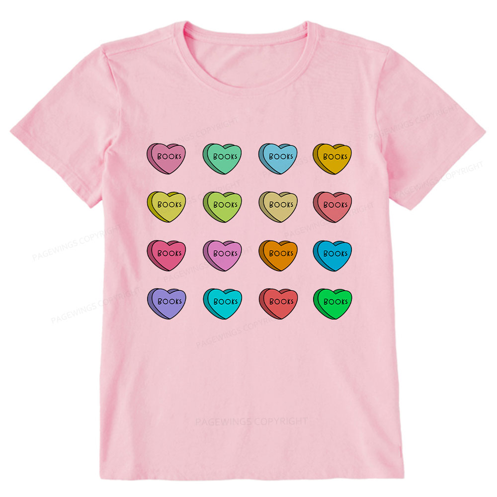 Pagewings Valentine's Day Librarian Unisex Classic T-shirt