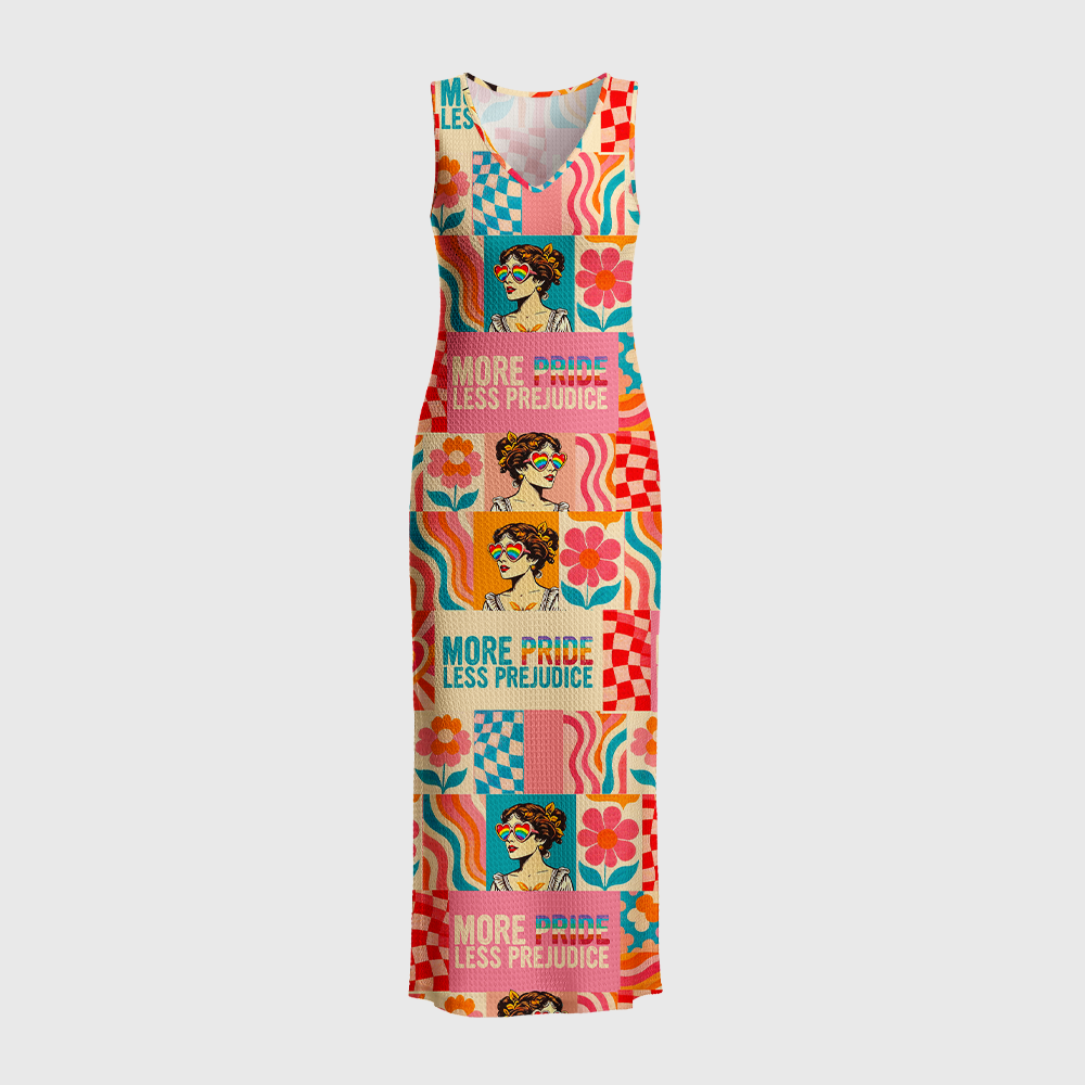 Pagewings More Pride Less Prejudice Crochet Maxi Dress