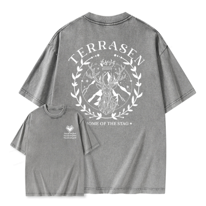 Pagewings Terrasen Unisex Washed T-shirt