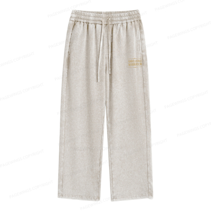 Pagewings Unreliable Narrator Unisex Washed Sweatpants