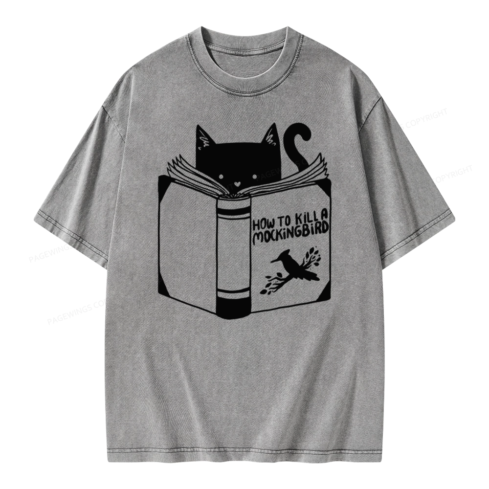 Pagewing How to Kill a Mockingbird Unisex Washed T-shirt