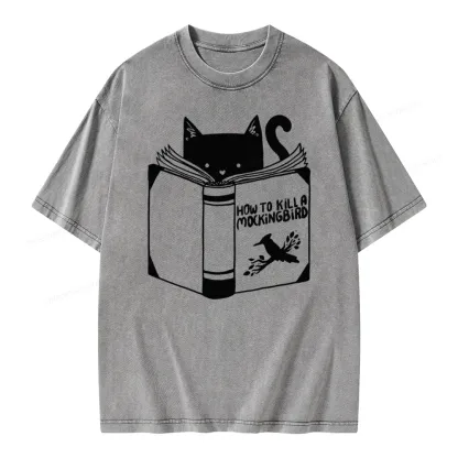 Pagewing How to Kill a Mockingbird Unisex Washed T-shirt