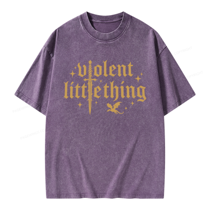 Pagewings Fantasy Reader Unisex Washed T-shirt