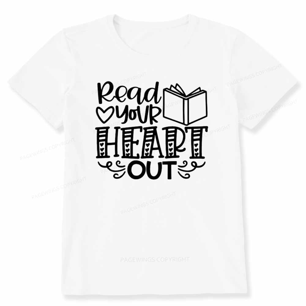Pagewings Read Your Heart Out Unisex Classic T-shirt