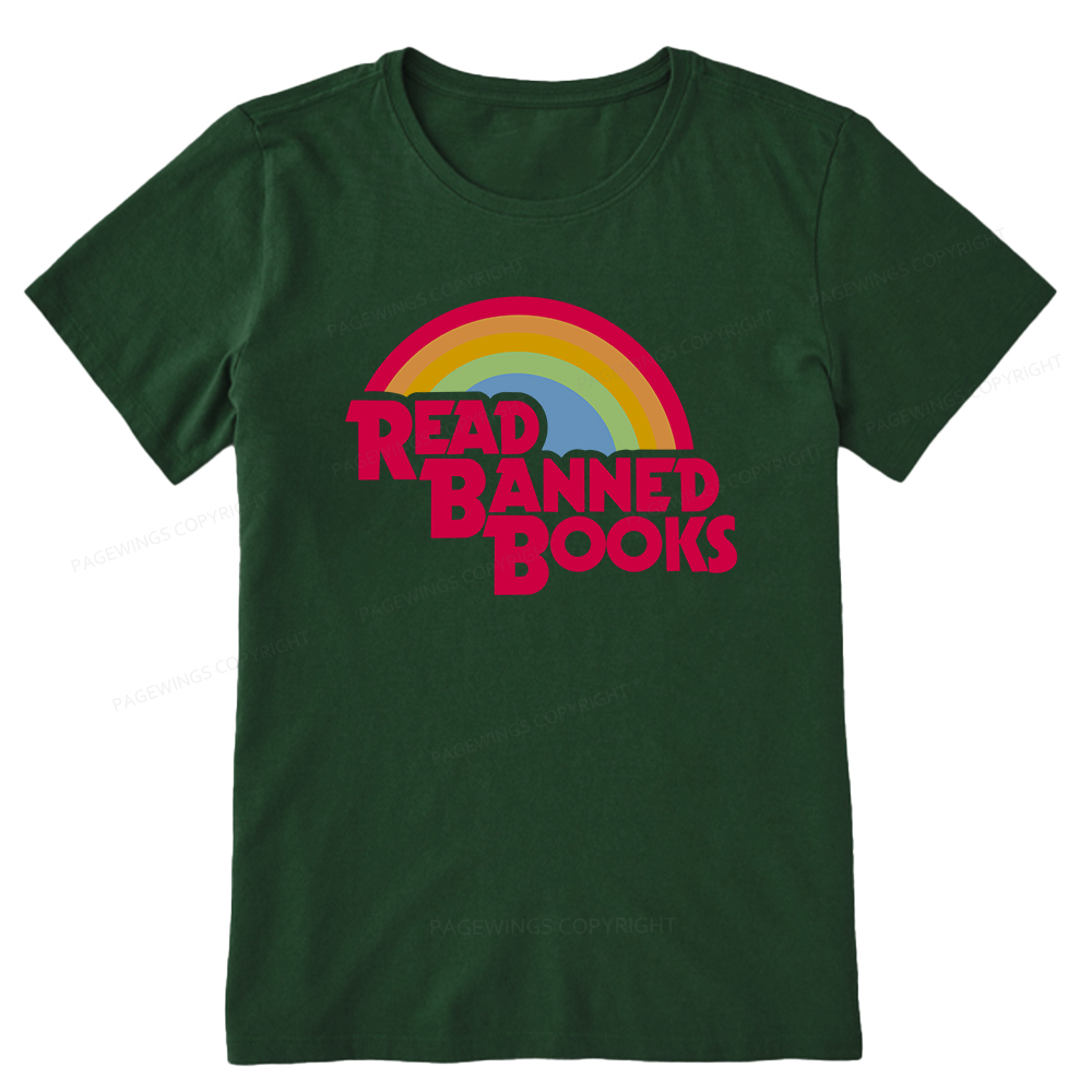 Pagewings Read Banned Books Unisex Classic T-shirt