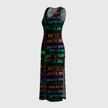Pagewings Public Libraries Crochet Maxi Dress