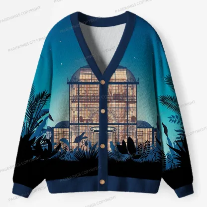 Pagewings Literature Unisex Ugly Cardigan Sweaters