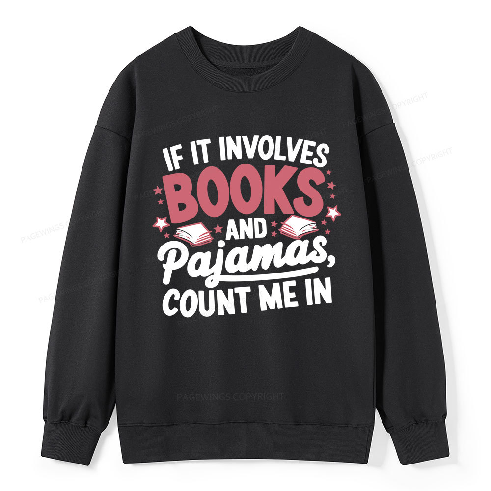 Pagewing Lover Funny Book Reading Unisex Classic Sweatshirt