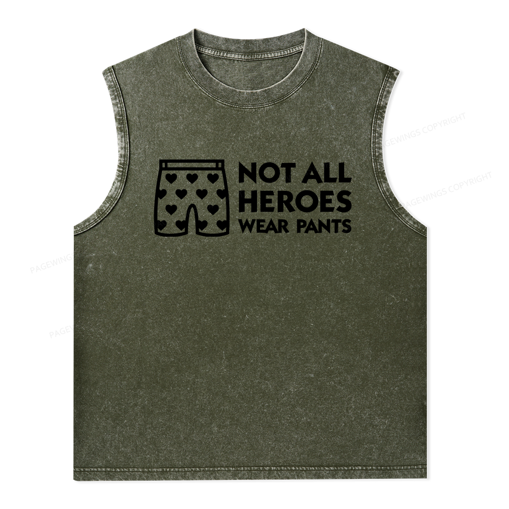 Pagewings Sci-Fi Book Lover Unisex Washed Tank Top