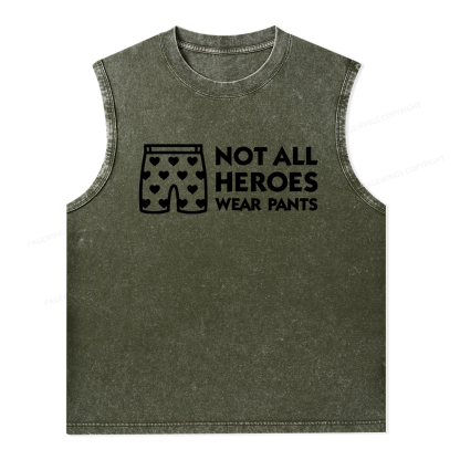 Pagewings Sci-Fi Book Lover Unisex Washed Tank Top