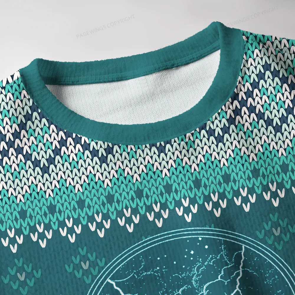 Pagewings Stormblessed Unisex Ugly Knit Sweatshirt