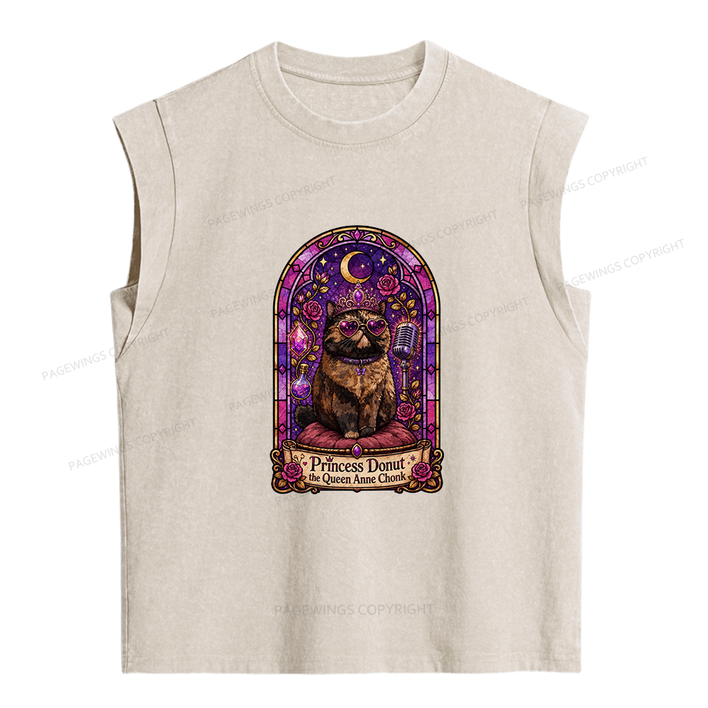 Pagewings Sci Fi Bookish Women's Washed Tank Top