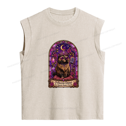 Pagewings Sci Fi Bookish Women's Washed Tank Top
