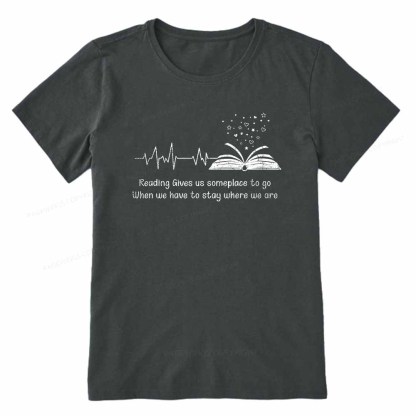 Pagewings Book Lovers Reading Reading Book Unisex Classic T-shirt