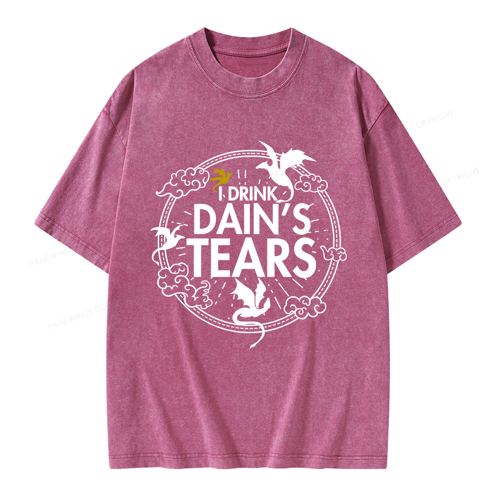 Pagewings Fantasy Lover Unisex Washed T-shirt