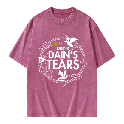 Pagewings Fantasy Lover Unisex Washed T-shirt