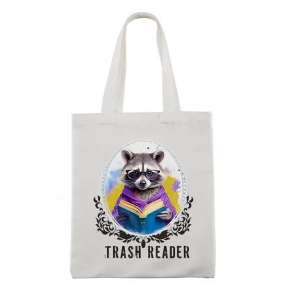Pagewings Trash Reader Tote Bag