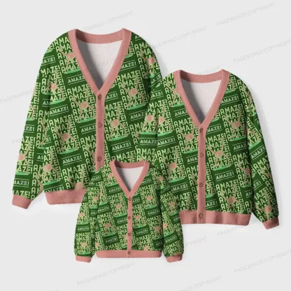 Pagewings Amazing Unisex Ugly Cardigan Sweaters
