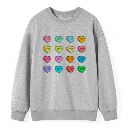 Pagewings Valentine's Day Librarian Unisex Classic Sweatshirt