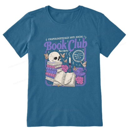 Pagewings Anti Social Book Club Unisex Classic T-shirt