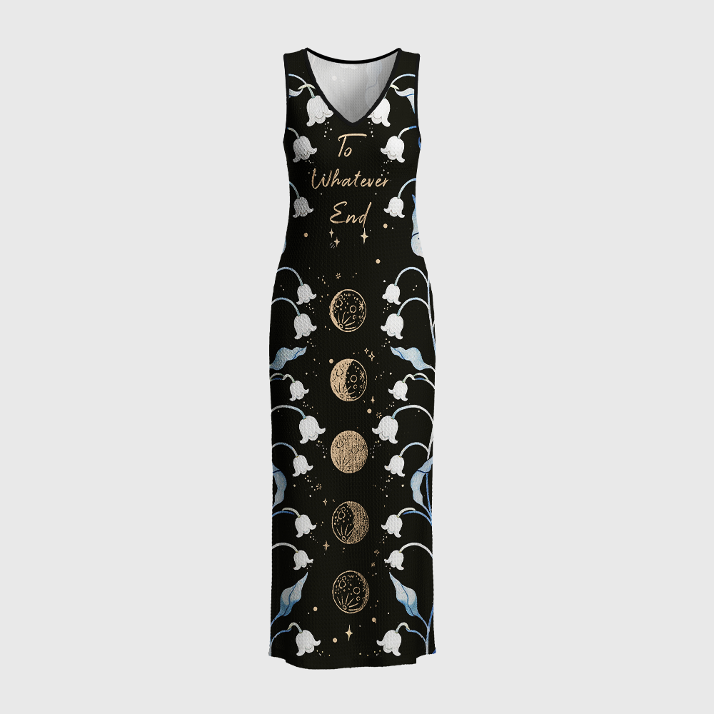 Pagewings To Whatever End Crochet Maxi Dress