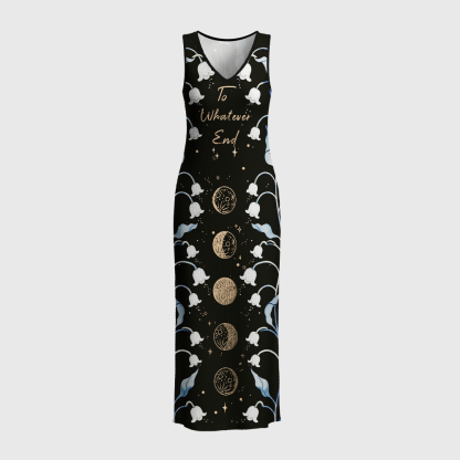Pagewings To Whatever End Crochet Maxi Dress
