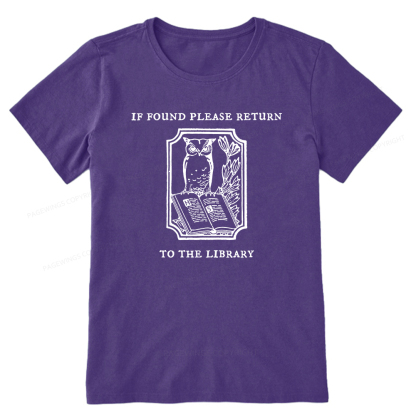 Pagewings Librarian Gift Owl Book Shirt Unisex Classic T-shirt