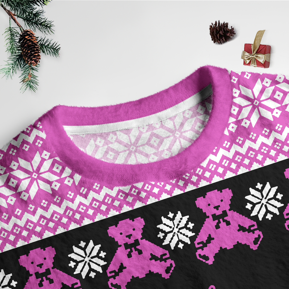 Pagewings Unisex Fantasy Graphic Ugly Light Knit Sweatshirt