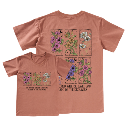 Pagewings  The World Will Be Saved And Remade V-neck T-shirt