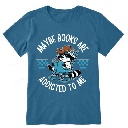 Pagewing Books Are Addicted To Me Unisex Classic T-shirt