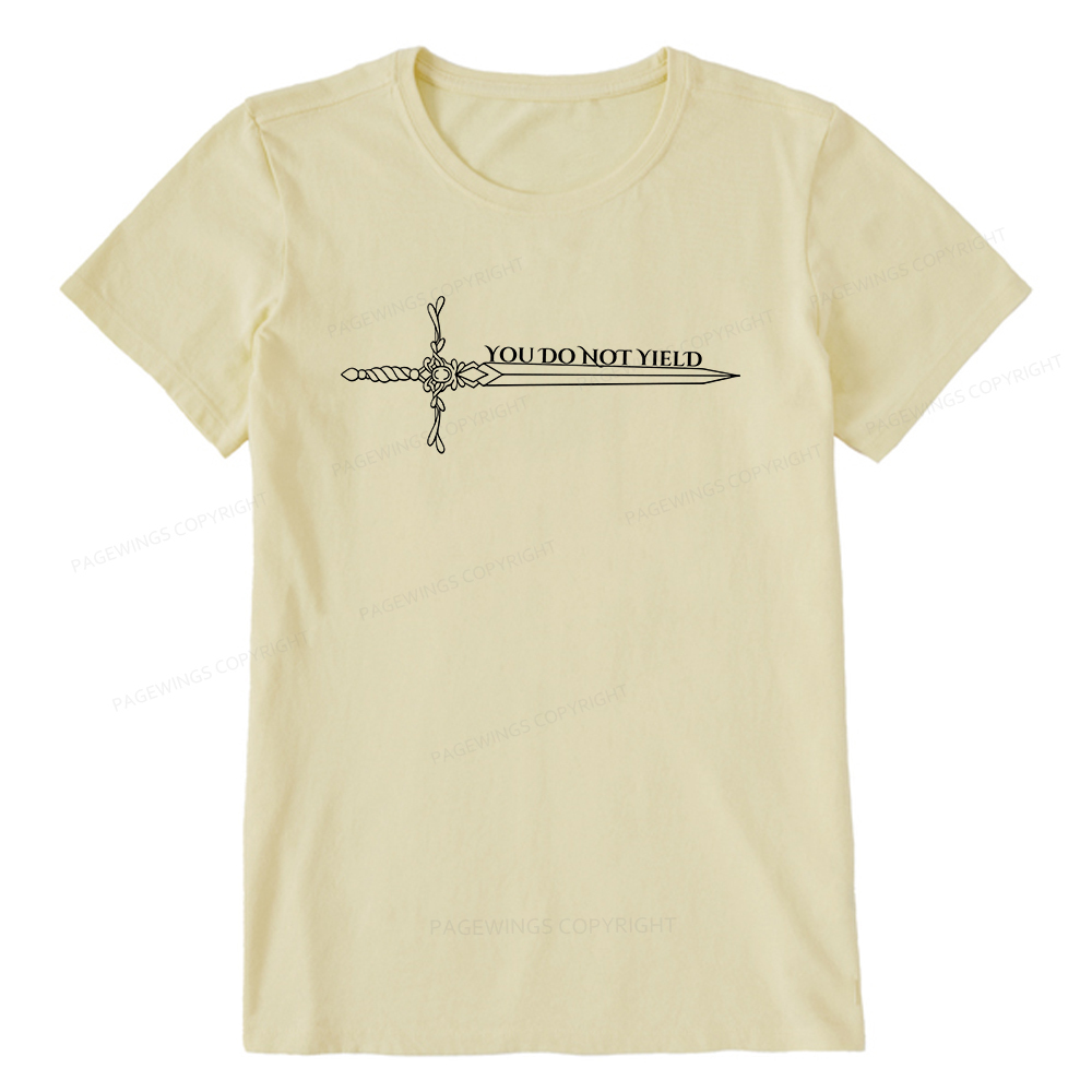 Pagewings You Do Not Yield Unisex Classic T-shirt