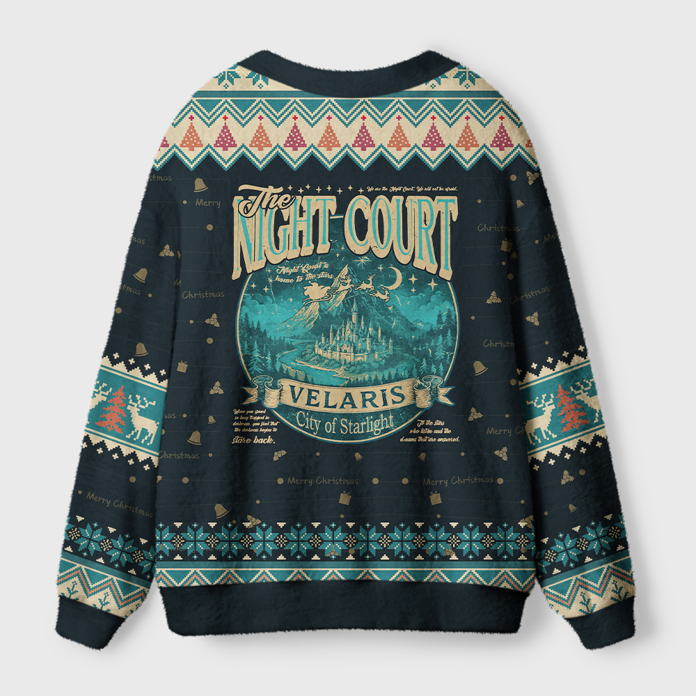Pagewings The Night Court Velaris Light Knit Unisex Cardigan Sweaters