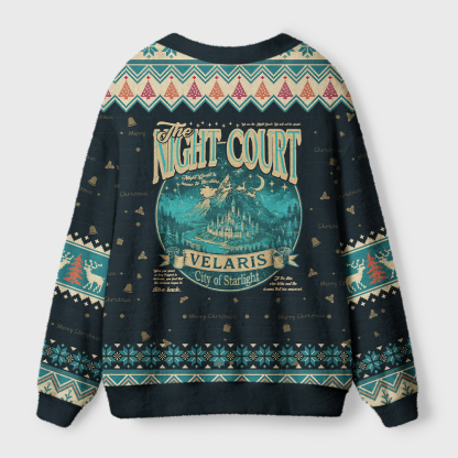 Pagewings The Night Court Velaris Light Knit Unisex Cardigan Sweaters