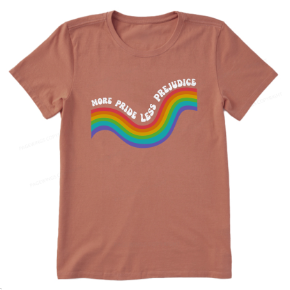 Pagewings More Pride Less Prejudice Unisex Classic T-shirt