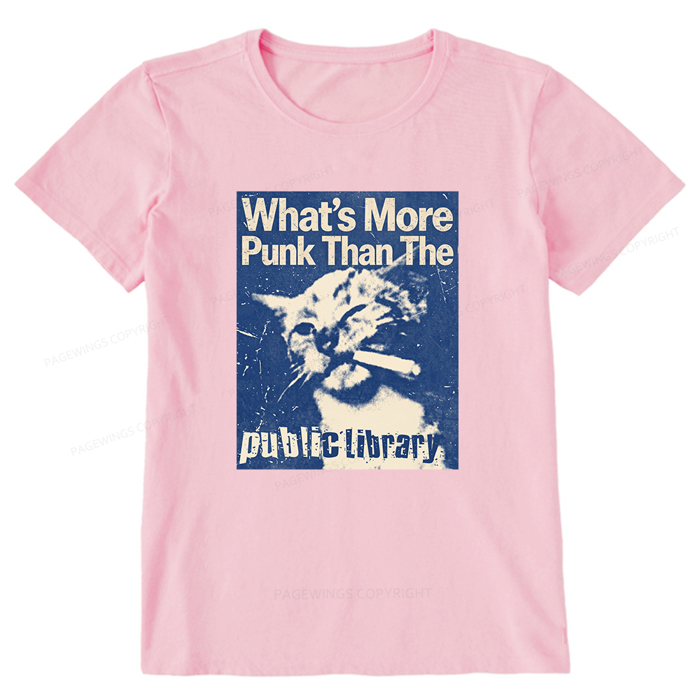 Pagewings What's More Punk Than The Public Library Unisex Classic T-shirt