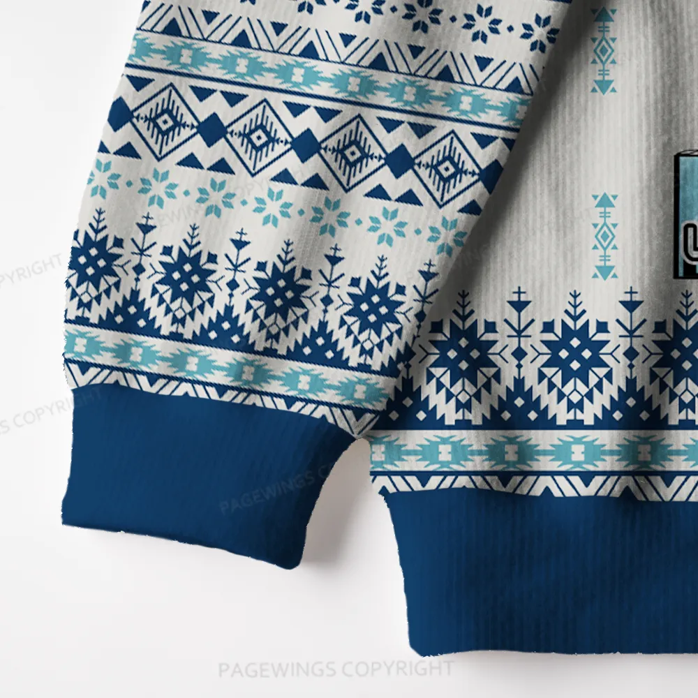 Pagewings Become Ungovernable Unisex Ugly Knit Sweatshirt
