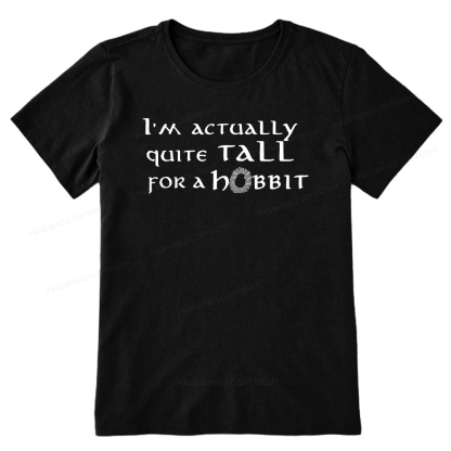 Pagewings I'm Actually Quite Tall Unisex Classic T-shirt