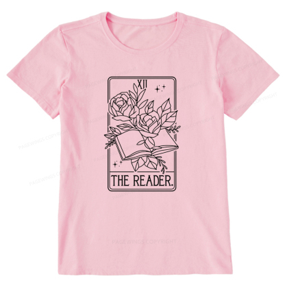 Pagewings  The Reader Tarot Card Unisex Classic T-shirt