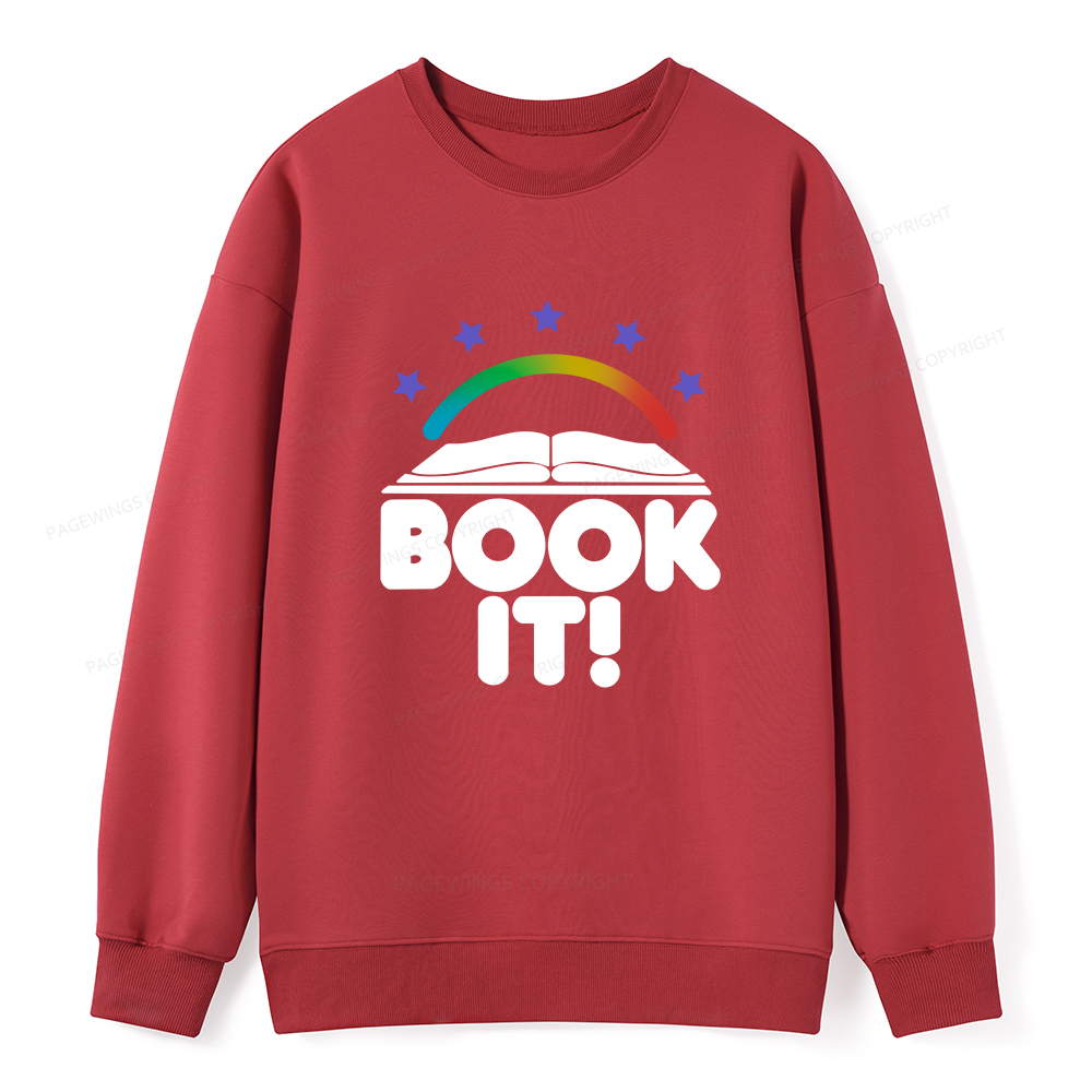 Pagewings Book It  Unisex Classic Sweatshirt