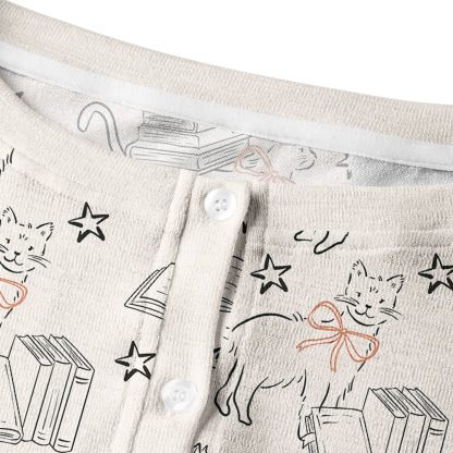Pagewings Book Lover Crew Neck Cardigan Sweaters