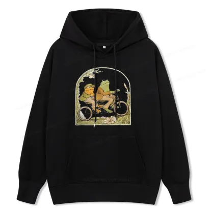 Pagewings Frog And Toad Book Vintage Unisex Classic Hoodie