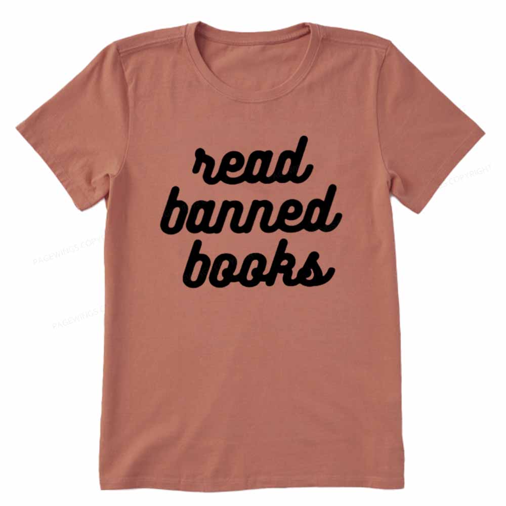 Pagewings Read Banned Books Unisex Tee Unisex Classic T-shirt