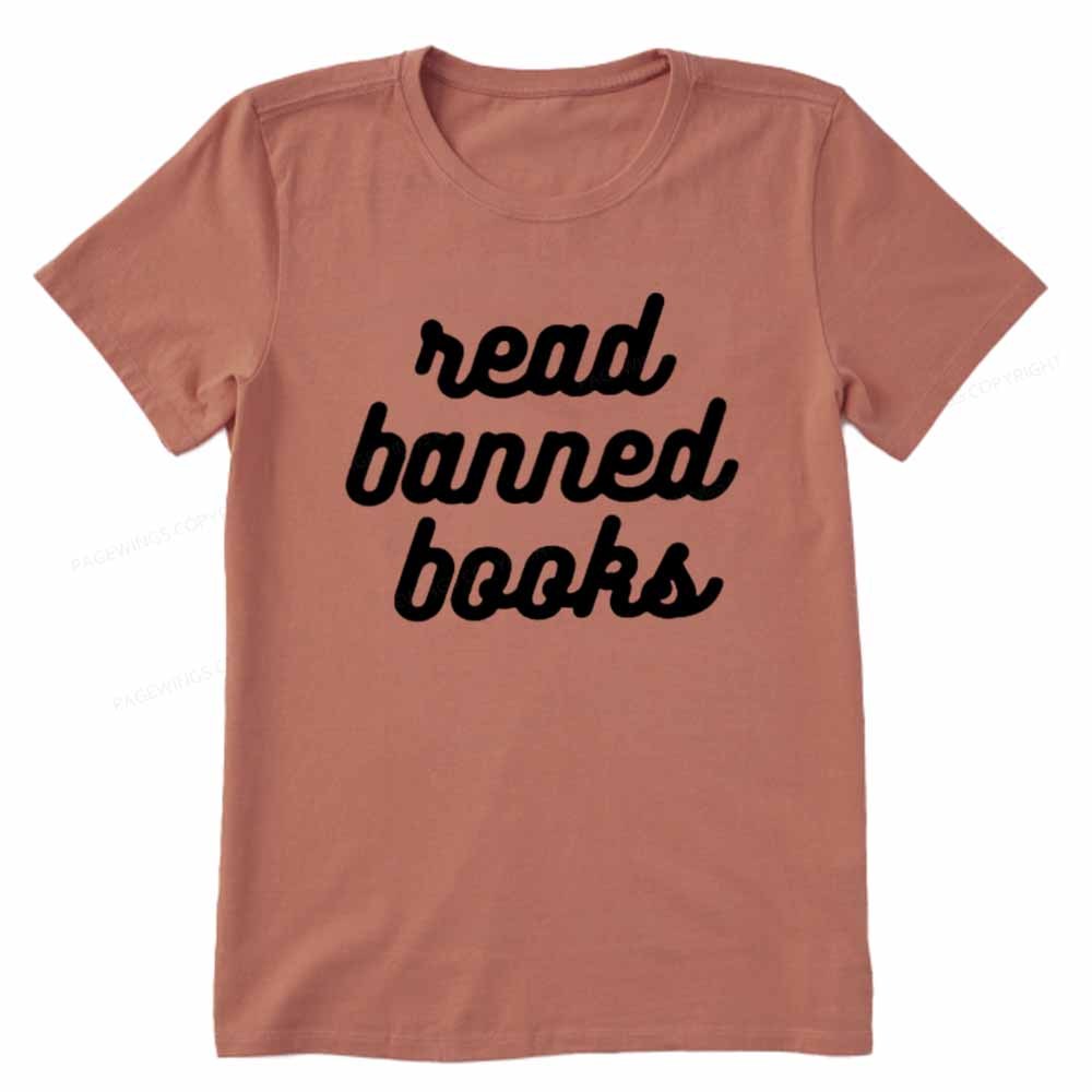 Pagewings Read Banned Books Unisex Tee Unisex Classic T-shirt