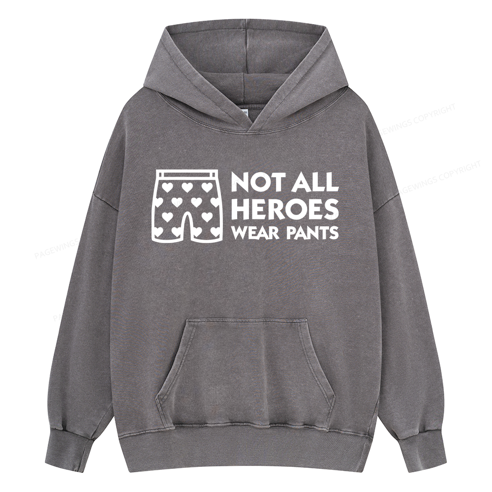 Pagewings Sci-Fi Book Lover Unisex Washed Hoodie