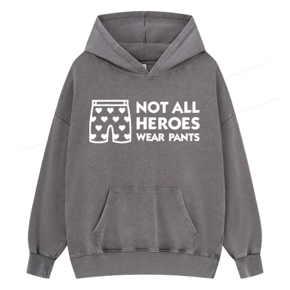 Pagewings Sci-Fi Book Lover Unisex Washed Hoodie